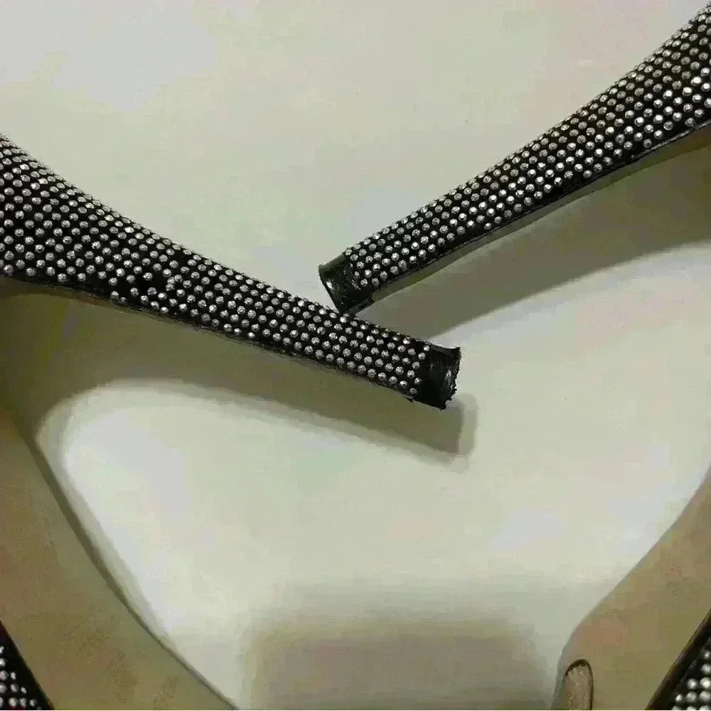 Enzo Angiolini Women Silver Elegant Metallic Platform Pump Heels 10M - Picture 6 of 12